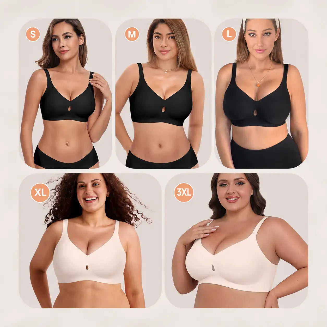 Fit Showcase on Different Body Types